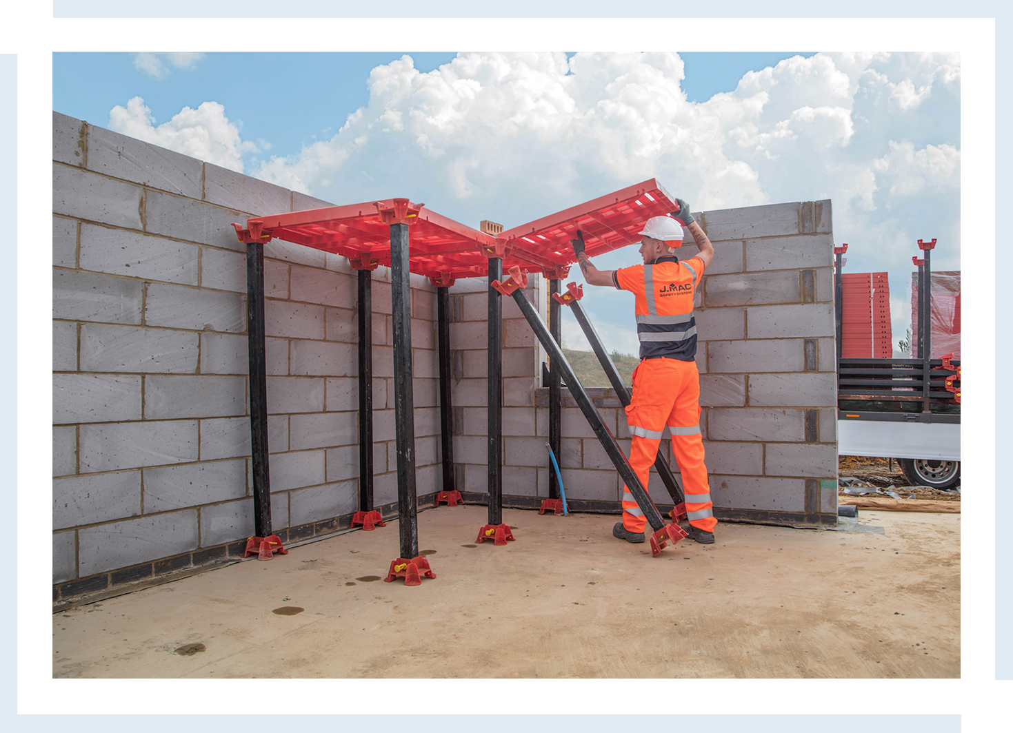building site safety platforms isle of wight