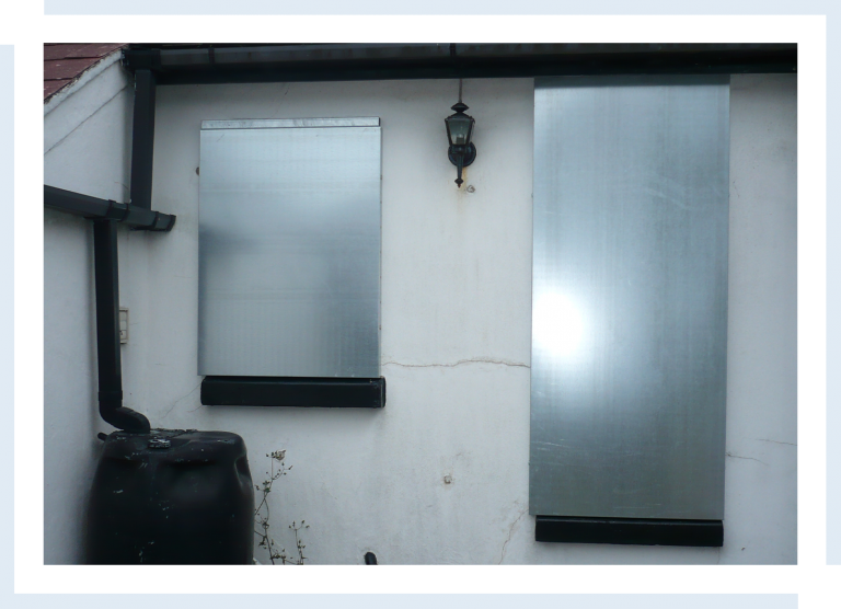 building site safety metal doors isle of wight