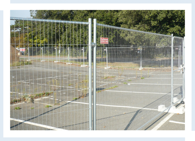 Temporary Fencing on the ISLE OF WIGHT SafeSite IOW